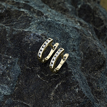 Обеци с диаманти