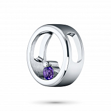 Висулка с аметист