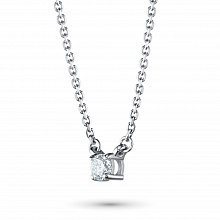 Огърлица с диамант