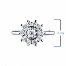 Пръстен с диаманти