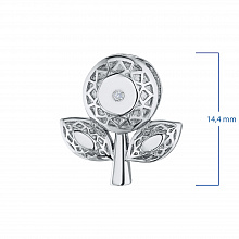 Висулка с диамант