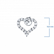 Обеци с диаманти