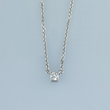 Огърлица с диамант