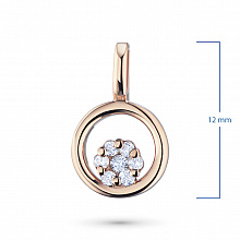 Висулка с диаманти