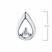 Висулка с диамант