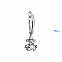 Обеци с диаманти