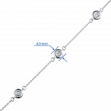 Гривна с диаманти