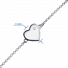 Гривна с диамант