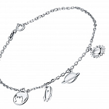 Гривна с диамант