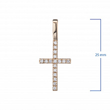 Висулка с диаманти