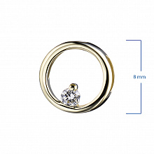 Висулка с диамант