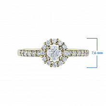 Пръстен с диаманти