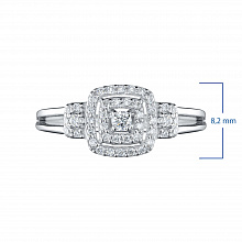 Пръстен с диаманти