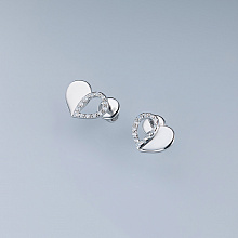 Обеци с диаманти