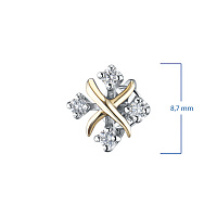 Обеци с диаманти - изображение 3