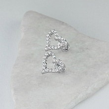 Обеци с диаманти