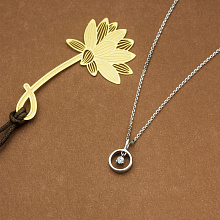 Висулка с диамант