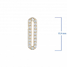 Висулка с диаманти