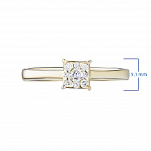 Пръстен с диаманти