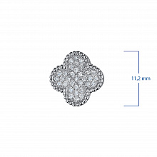 Обеци с диаманти
