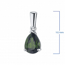 Висулка С хромдиопсид