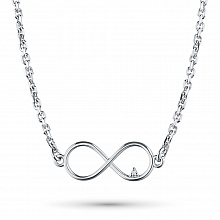 Огърлица с диамант