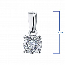 Висулка с диаманти