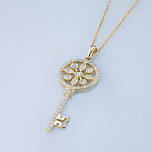 Висулка с диаманти