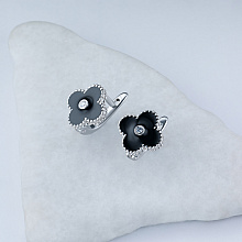 Обеци с диаманти