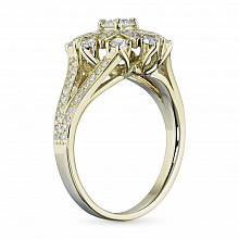 Пръстен с диаманти