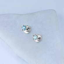 Обеци с диаманти