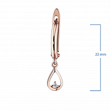 Обеци с диаманти