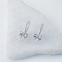 Обеци с диаманти