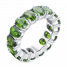 Пръстен С хромдиопсиди