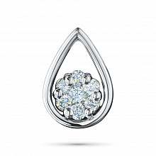 Висулка с диаманти